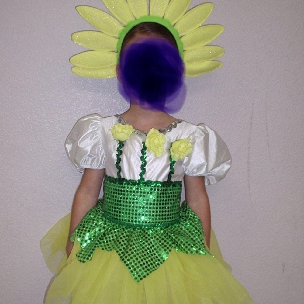 You are my Sunshine Yellow Tutu Costume Size 6C Small Child